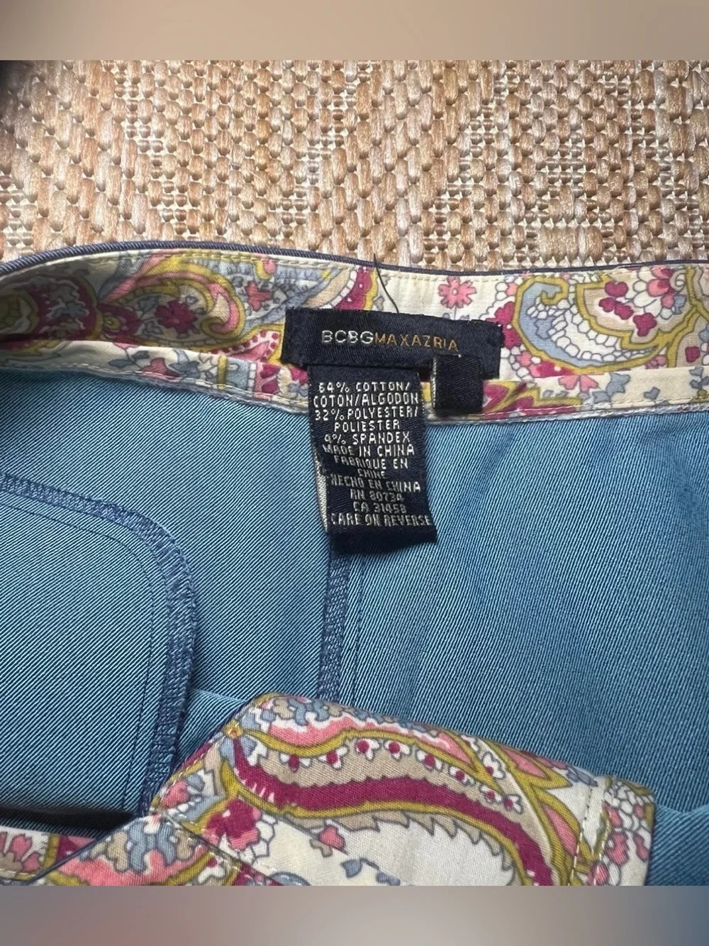 BCBG MAXAZRIA Women's Wide Leg Pants, Trousers, Work Pants,Dress Pants,Size 4 - Picture 9 of 10
